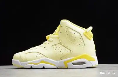 Yellow 6 Floral Retro Jordan Dynamic 0507